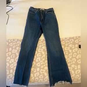 Abercrombie high rise flares